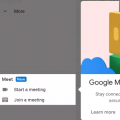 互联网分析：如何在Gmail中隐藏Google Meet