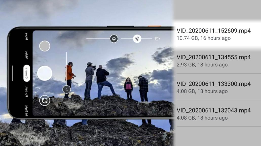 Android 11将不再具有4GB的视频录制上限