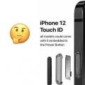 互联网分析：Apple iPhone 12附带侧面Touch ID按钮