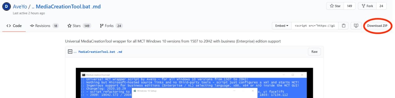 如何下载Windows 10较旧版本的ISO文件