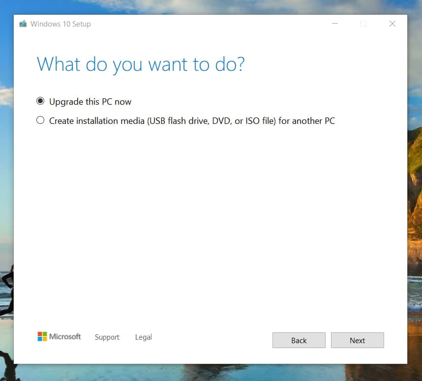 如何下载Windows 10较旧版本的ISO文件
