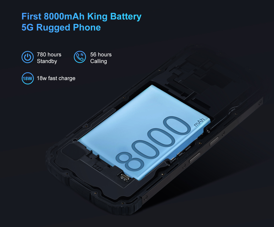 “王者电池”Banggood上的Oukitel WP10 5G仅售379.99美元