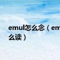 emul怎么念（emui怎么读）