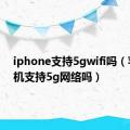 iphone支持5gwifi吗（苹果手机支持5g网络吗）